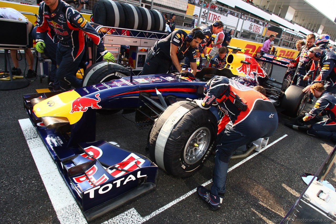 GP GIAPPONE, 09.10.2011- Gara, Mark Webber (AUS), Red Bull Racing, RB7