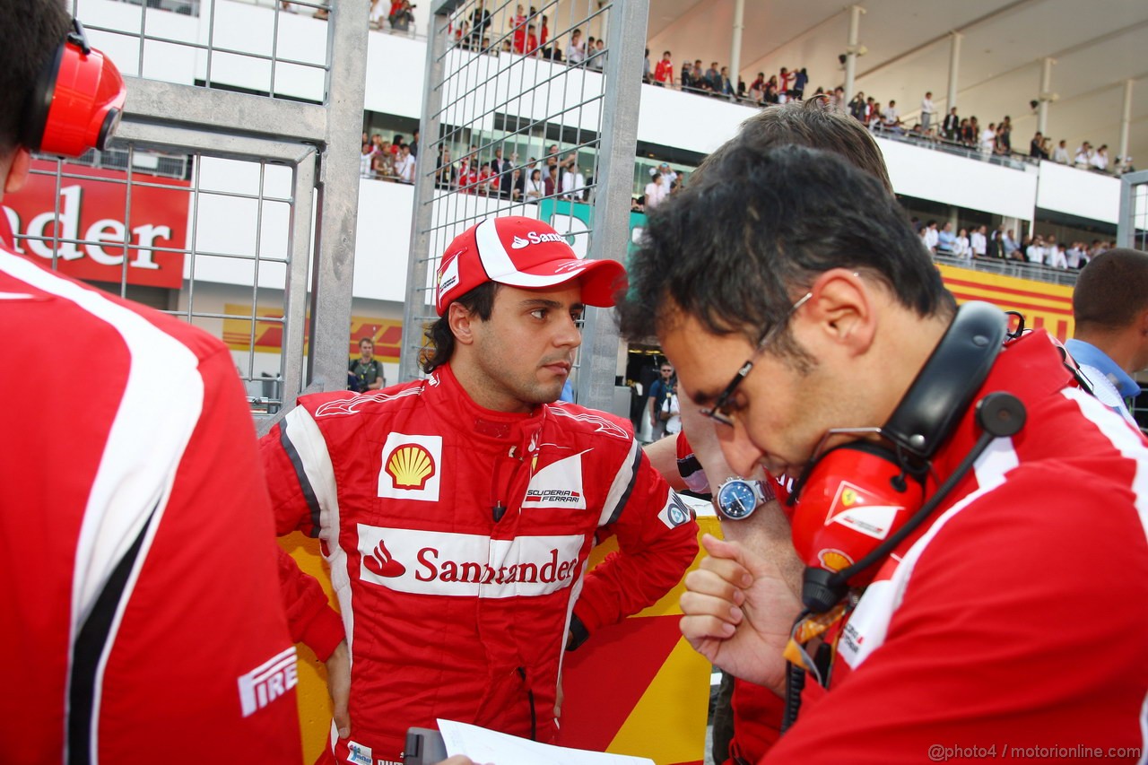GP GIAPPONE, 09.10.2011- Gara, Felipe Massa (BRA), Ferrari, F-150 Italia