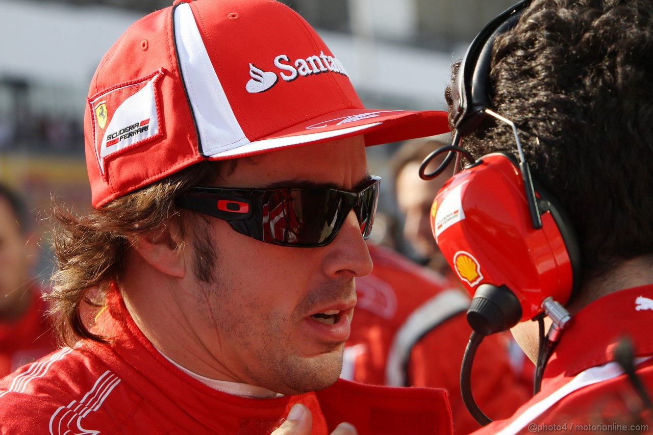 GP GIAPPONE, 09.10.2011- Gara, Fernando Alonso (ESP), Ferrari, F-150 Italia
