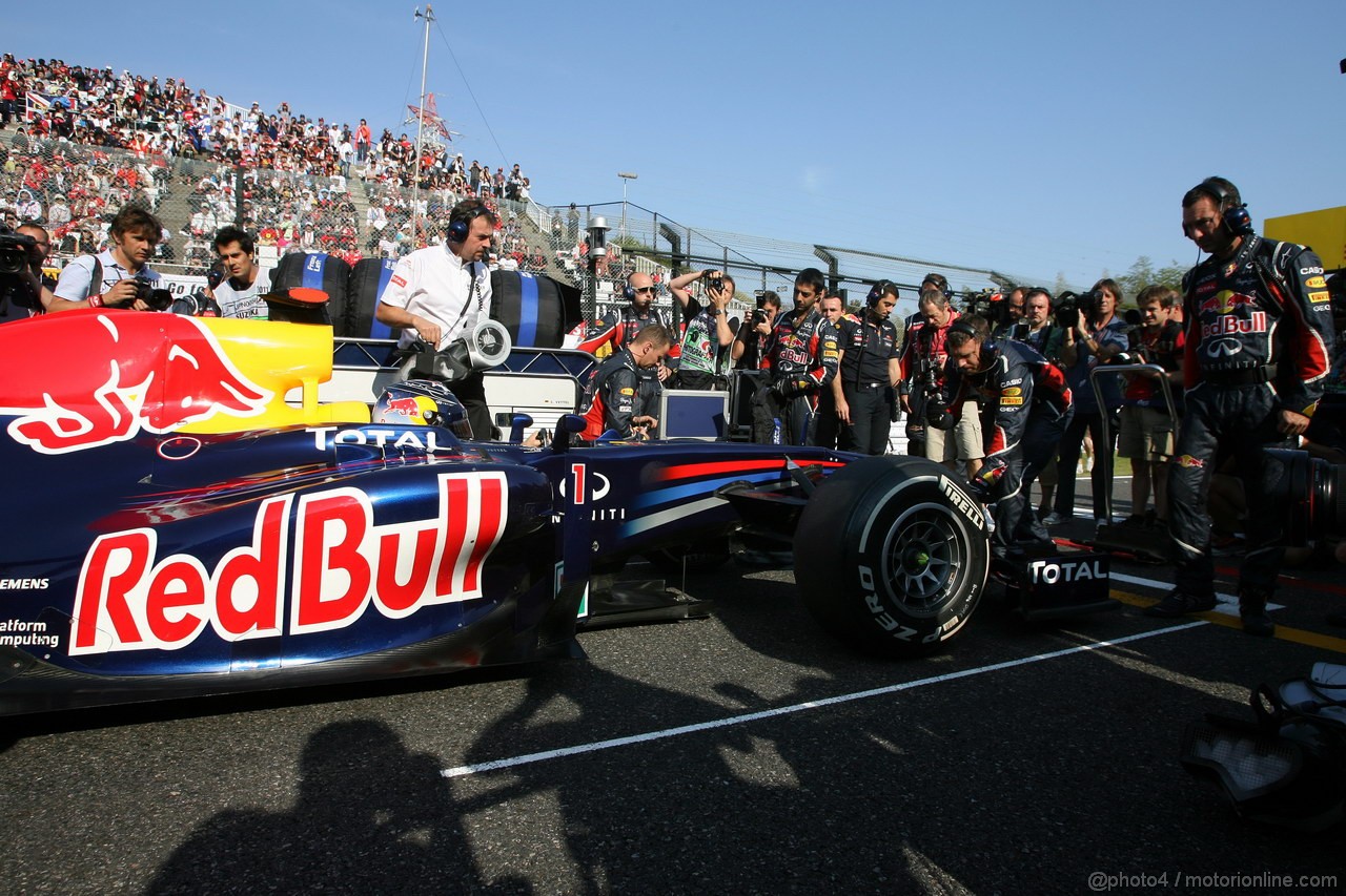 GP GIAPPONE, 09.10.2011- Gara, Sebastian Vettel (GER), Red Bull Racing, RB7