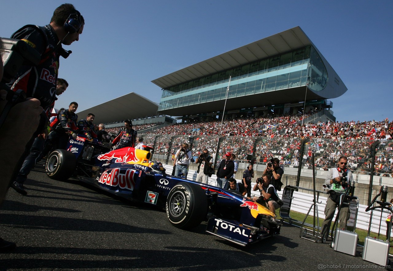 GP GIAPPONE, 09.10.2011- Gara, Sebastian Vettel (GER), Red Bull Racing, RB7
