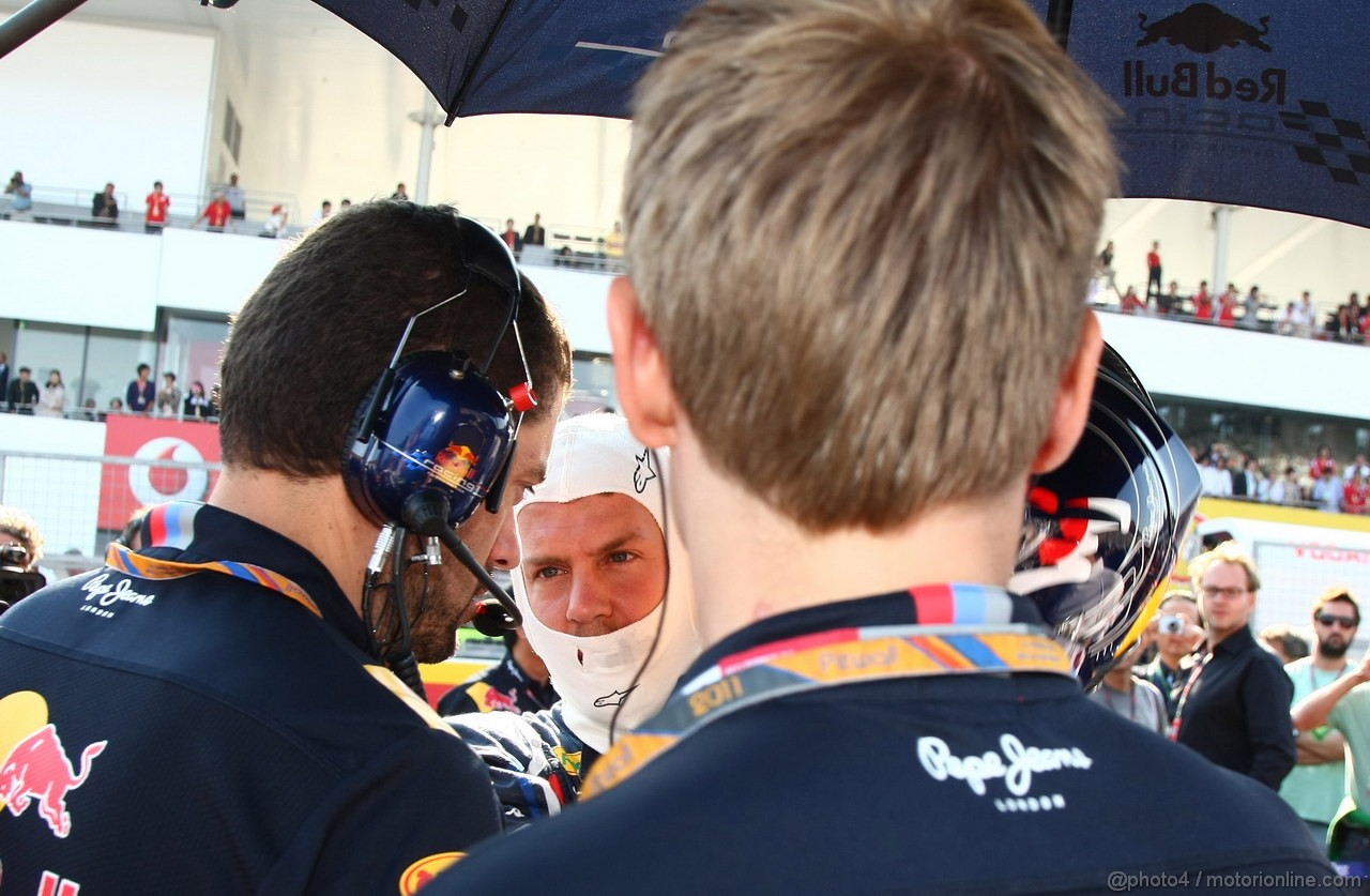 GP GIAPPONE, 09.10.2011- Gara, Sebastian Vettel (GER), Red Bull Racing, RB7