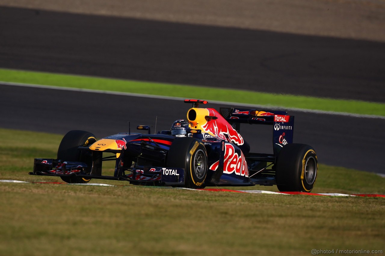 GP GIAPPONE, 09.10.2011- Gara, Sebastian Vettel (GER), Red Bull Racing, RB7 