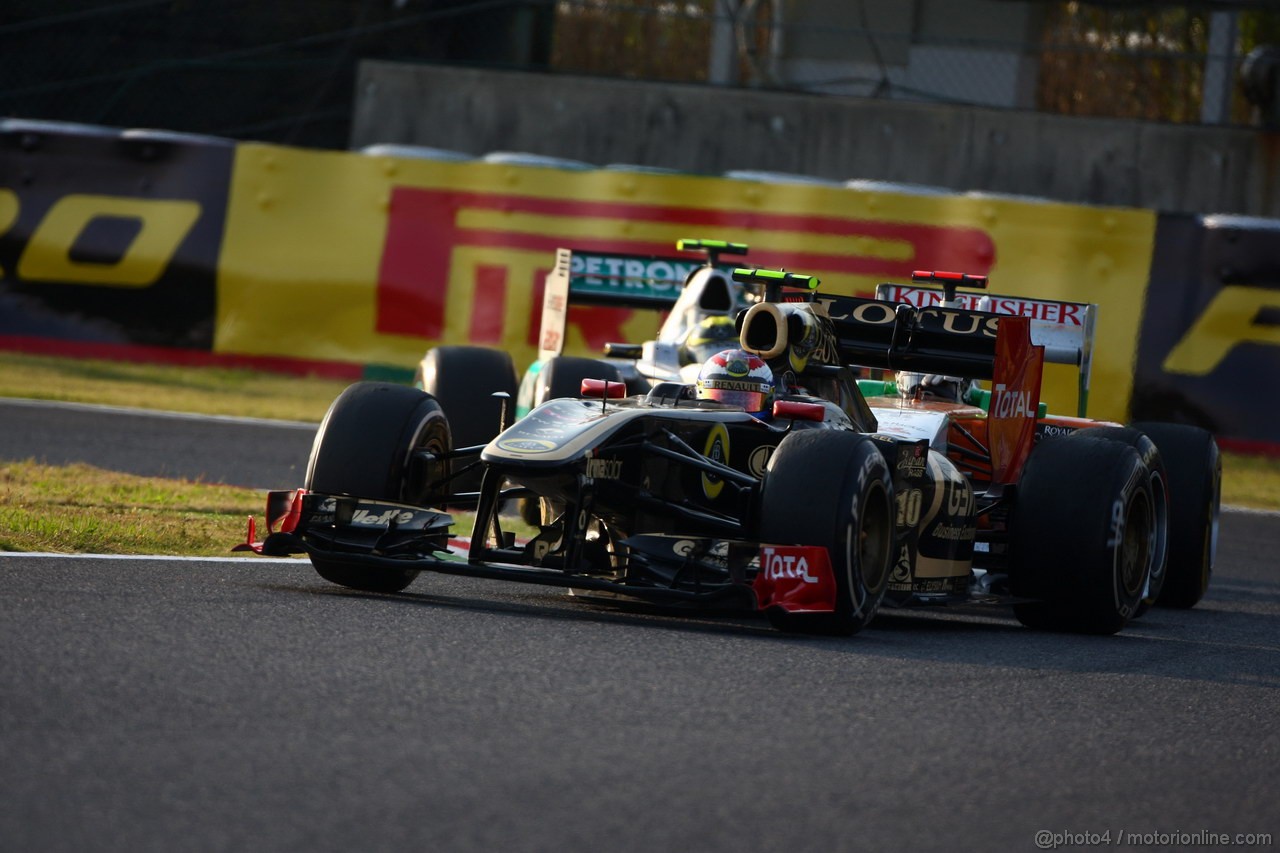 GP GIAPPONE, 09.10.2011- Gara, Vitaly Petrov (RUS), Lotus Renault GP, R31