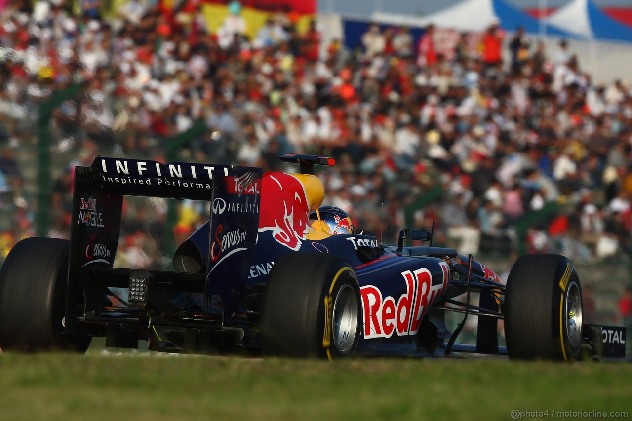 GP GIAPPONE, 09.10.2011- Gara, Sebastian Vettel (GER), Red Bull Racing, RB7