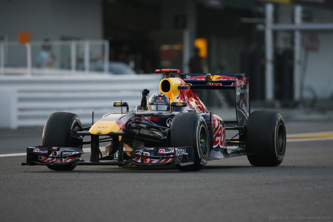 GP GIAPPONE, 09.10.2011- Gara, Sebastian Vettel (GER), World Champion 2011 e terzo in the race
