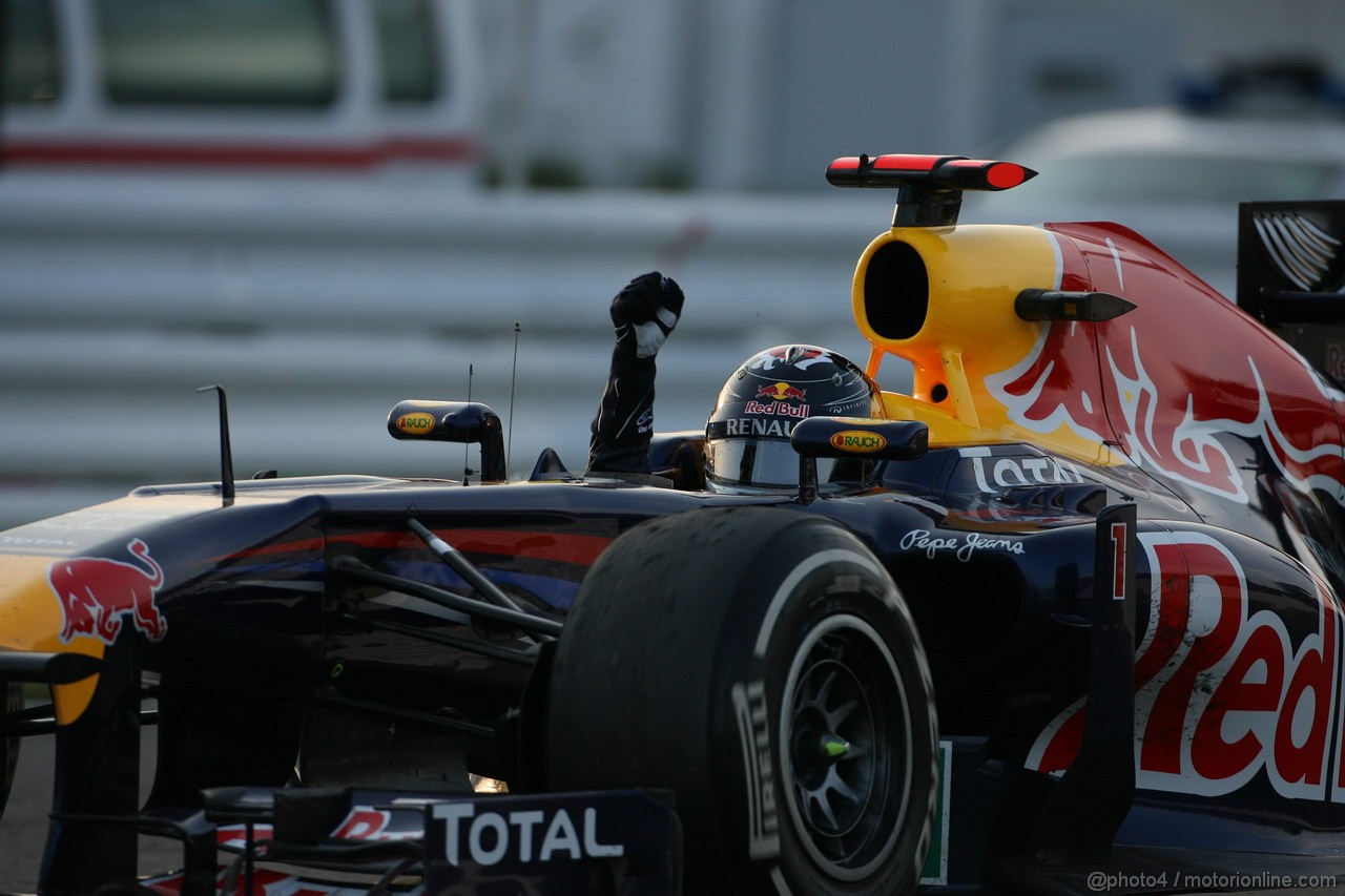 GP GIAPPONE, 09.10.2011- Gara, Sebastian Vettel (GER), World Champion 2011 e terzo in the race