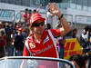 GP GIAPPONE, 09.10.2011- Fernando Alonso (ESP), Ferrari, F-150 Italia at drivers parade  