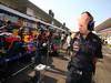 GP GIAPPONE, 09.10.2011- Gara, Mark Webber (AUS), Red Bull Racing, RB7 e Adrian Newey (GBR), Red Bull Racing , Technical Operations Director