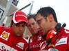GP GIAPPONE, 09.10.2011- Gara, Felipe Massa (BRA), Ferrari, F-150 Italia e Rob Smedley, (GBR), Ferrari, Track Engineer of Felipe Massa (BRA)
