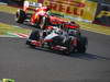 GP GIAPPONE, 09.10.2011- Gara, Lewis Hamilton (GBR), McLaren Mercedes, MP4-26 davanti a Felipe Massa (BRA), Ferrari, F-150 Italia