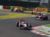 GP GIAPPONE, 09.10.2011- Gara, Jenson Button (GBR), McLaren  Mercedes, MP4-26 davanti a Felipe Massa (BRA), Ferrari, F-150 Italia 