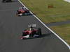 GP GIAPPONE, 09.10.2011- Gara, Felipe Massa (BRA), Ferrari, F-150 Italia davanti a Fernando Alonso (ESP), Ferrari, F-150 Italia