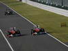 GP GIAPPONE, 09.10.2011- Gara, Fernando Alonso (ESP), Ferrari, F-150 Italia overtakes Felipe Massa (BRA), Ferrari, F-150 Italia