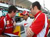GP GIAPPONE, 09.10.2011- Gara, Rob Smedley, (GBR), Ferrari, Track Engineer of Felipe Massa (BRA), Felipe Massa (BRA), Ferrari, F-150 Italia e Stefano Domenicali (ITA), Team Principal