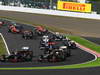 GP GIAPPONE, 09.10.2011- Gara, Vitaly Petrov (RUS), Lotus Renault GP, R31 e Bruno Senna (BRA), Lotus Renault GP R31