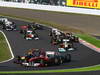 GP GIAPPONE, 09.10.2011- Gara, Mark Webber (AUS), Red Bull Racing, RB7 e Fernando Alonso (ESP), Ferrari, F-150 Italia