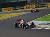 GP GIAPPONE, 09.10.2011- Gara, Sebastian Vettel (GER), Red Bull Racing, RB7 davanti a Lewis Hamilton (GBR), McLaren  Mercedes, MP4-26 
