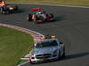 GP GIAPPONE, 09.10.2011- Gara, Safety car davanti a Jenson Button (GBR), McLaren  Mercedes, MP4-26 