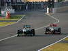 GP GIAPPONE, 09.10.2011- Gara, Nico Rosberg (GER), Mercedes GP Petronas F1 Team, MGP W02 e Lewis Hamilton (GBR), McLaren  Mercedes, MP4-26 
