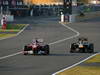 GP GIAPPONE, 09.10.2011- Gara, Fernando Alonso (ESP), Ferrari, F-150 Italia e Sebastian Vettel (GER), Red Bull Racing, RB7
