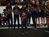 GP GIAPPONE, 09.10.2011- Sebastian Vettel (GER), celebrates with the Red Bull Racing Team the his second Formula 1 World Championship ad Helmut Marko (AUT), Red Bull Racing, Red Bull Advisor