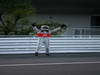 GP GIAPPONE, 09.10.2011- Gara, Jenson Button (GBR), McLaren Mercedes, MP4-26 vincitore celelebrates on the track