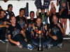 GP GIAPPONE, 09.10.2011- Sebastian Vettel (GER), celebrates his second World F1 Championship with Christian Horner (GBR), Red Bull Racing, Sporting Director e Adrian Newey (GBR), Red Bull Racing , Technical Operations Director 