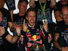 GP GIAPPONE, 09.10.2011- Sebastian Vettel (GER), celebrates his second World F1 Championship