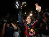 GP GIAPPONE, 09.10.2011- Sebastian Vettel (GER), celebrates his second World F1 Championship