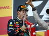GP GIAPPONE, 09.10.2011- Gara, Sebastian Vettel (GER), Red Bull Racing, RB7 terzo e World F1 Champion