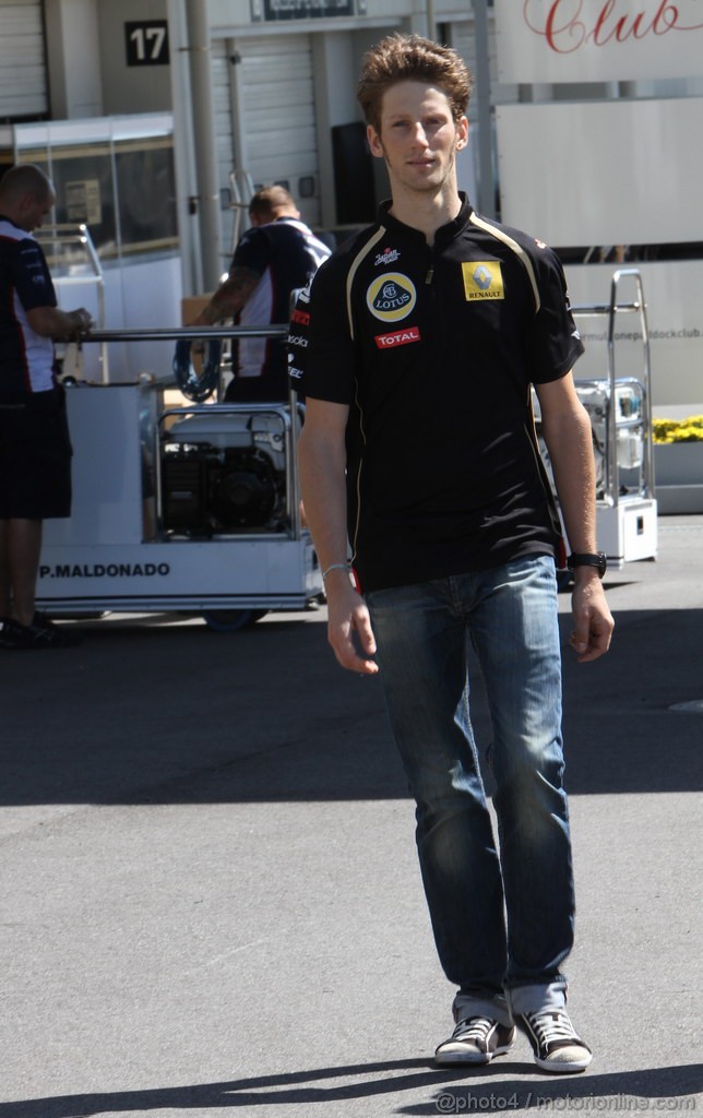 GP GIAPPONE, 06.10.2011- Romain Grosjean (FRA), DAMS 