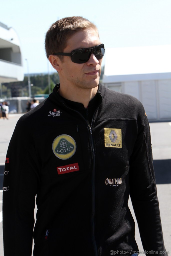 GP GIAPPONE, 06.10.2011- Vitaly Petrov (RUS), Lotus Renault GP, R31 