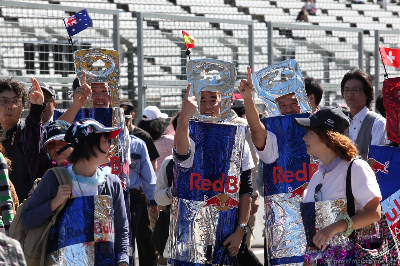 GP GIAPPONE, 06.10.2011- Fans