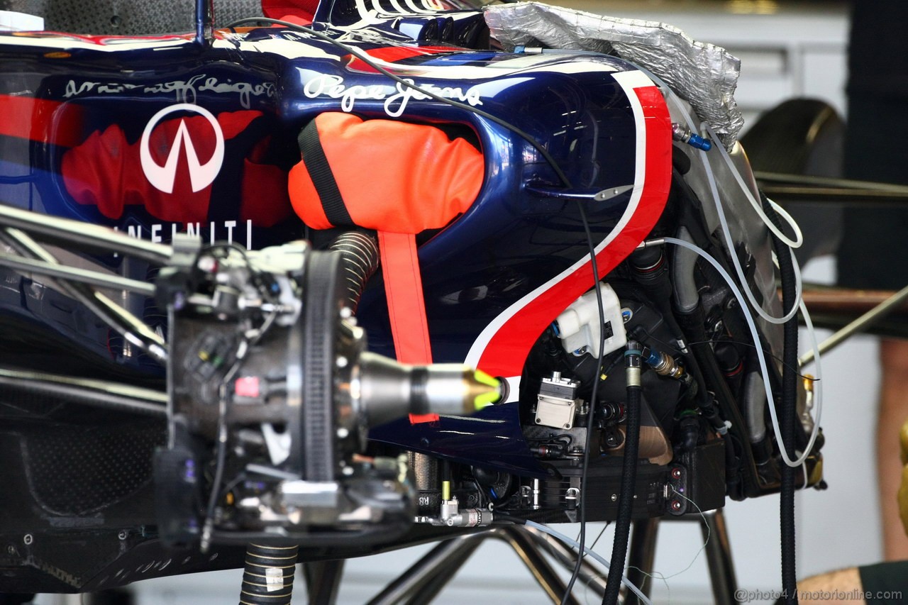 GP GIAPPONE, 06.10.2011- Red Bull Racing, RB7, detail