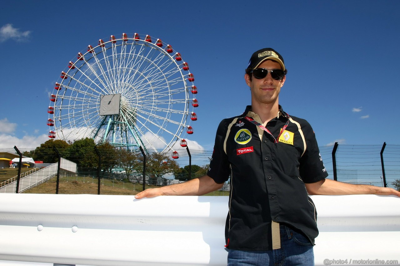 GP GIAPPONE, 06.10.2011- Bruno Senna (BRA), Lotus Renault GP R31 