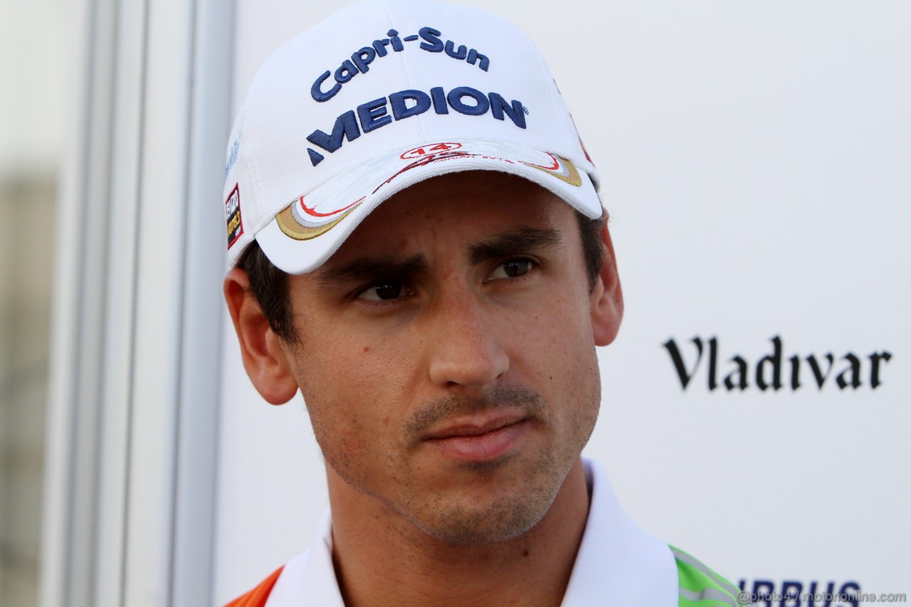 GP GIAPPONE, 06.10.2011- Adrian Sutil (GER), Force India F1 Team, VJM04 