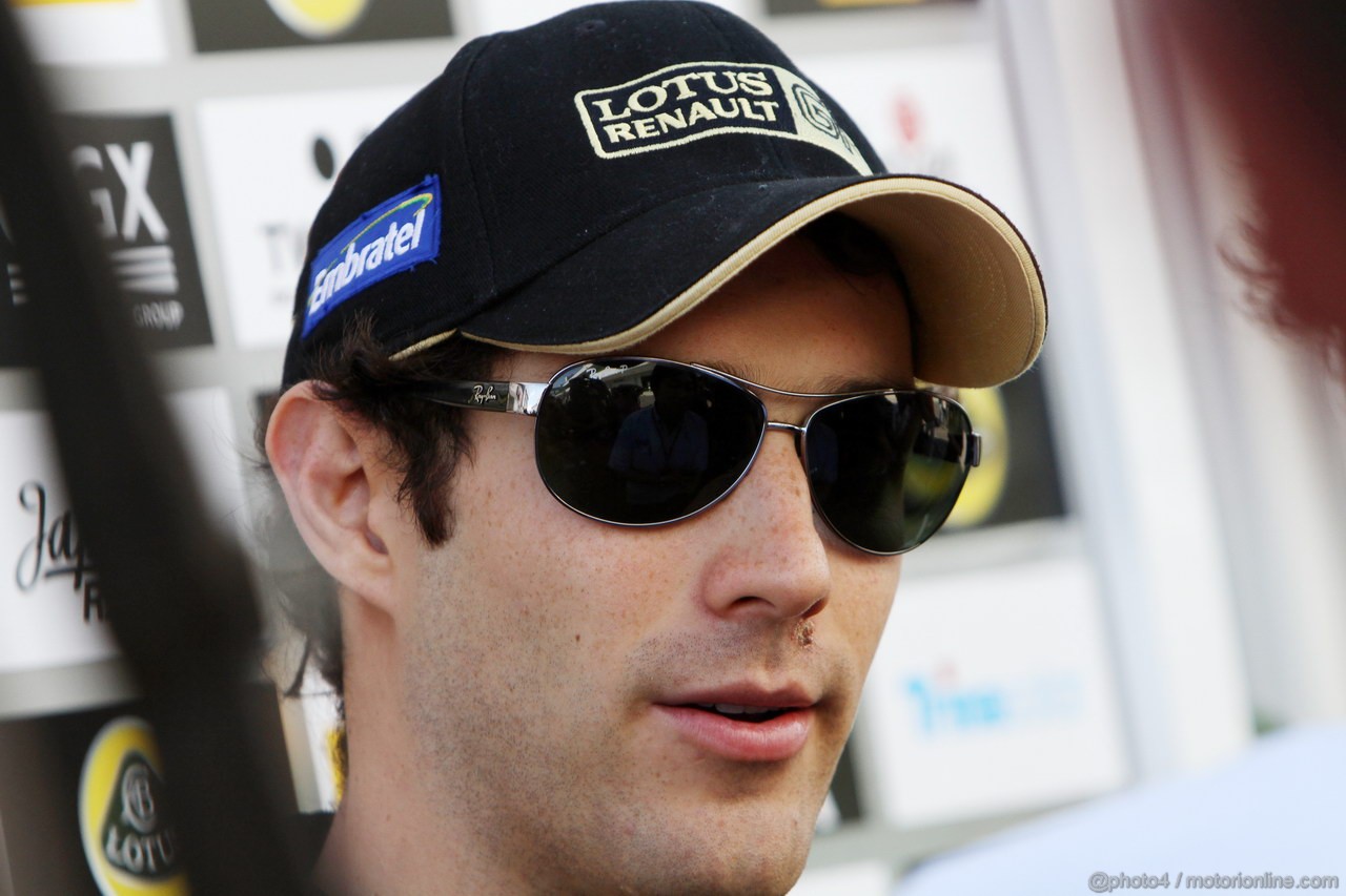 GP GIAPPONE, 06.10.2011- Bruno Senna (BRA), Lotus Renault GP R31