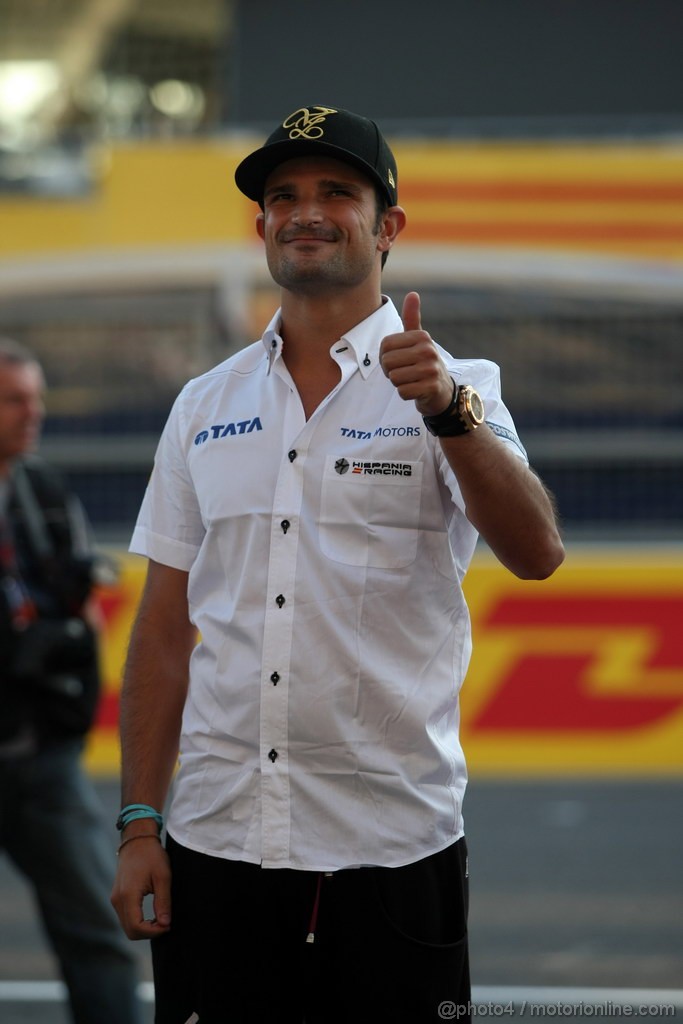 GP GIAPPONE, 06.10.2011- Vitantonio Liuzzi (ITA), HRT Formula One Team 
