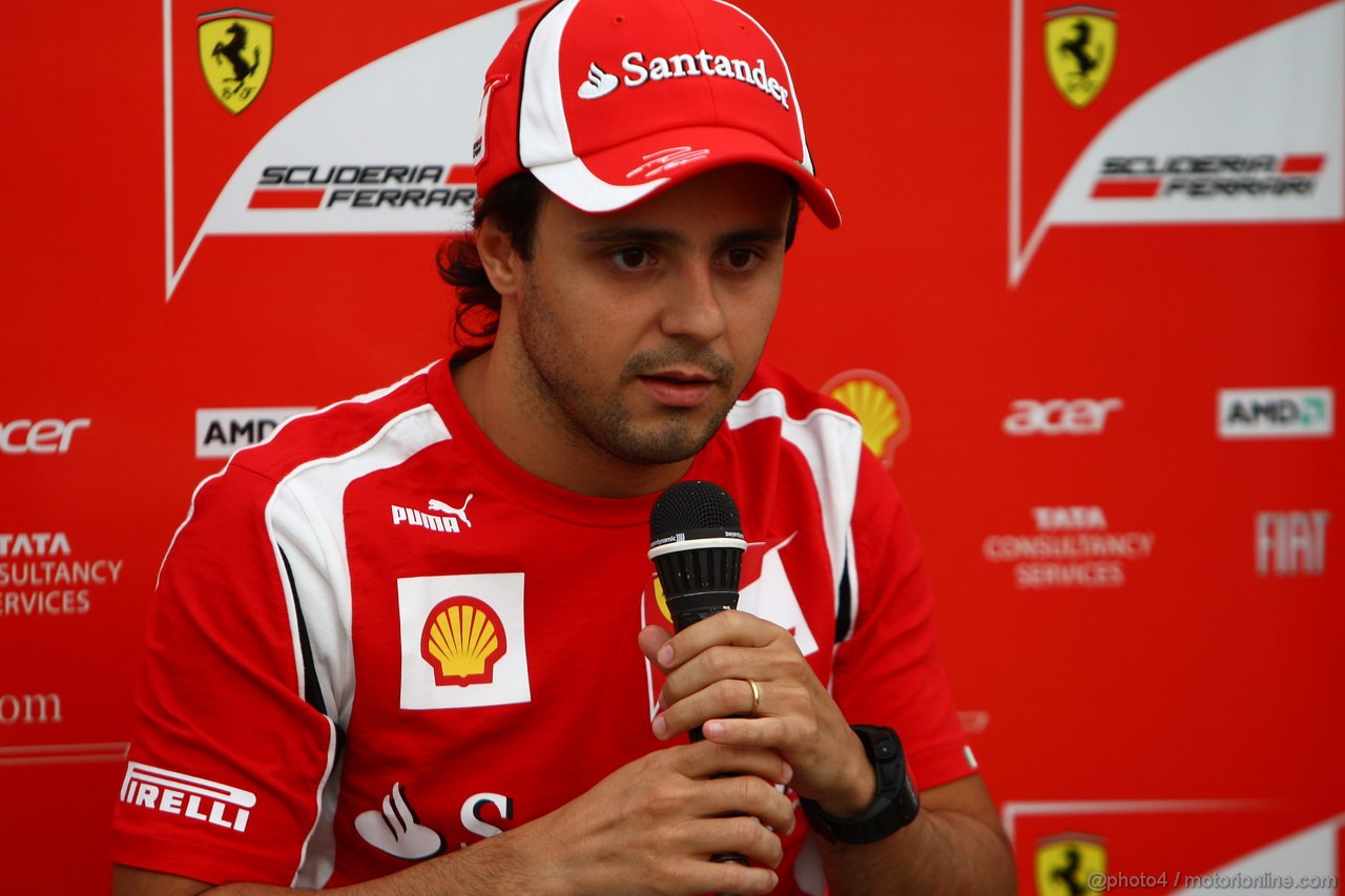 GP GIAPPONE, 06.10.2011- Felipe Massa (BRA), Ferrari, F-150 Italia 