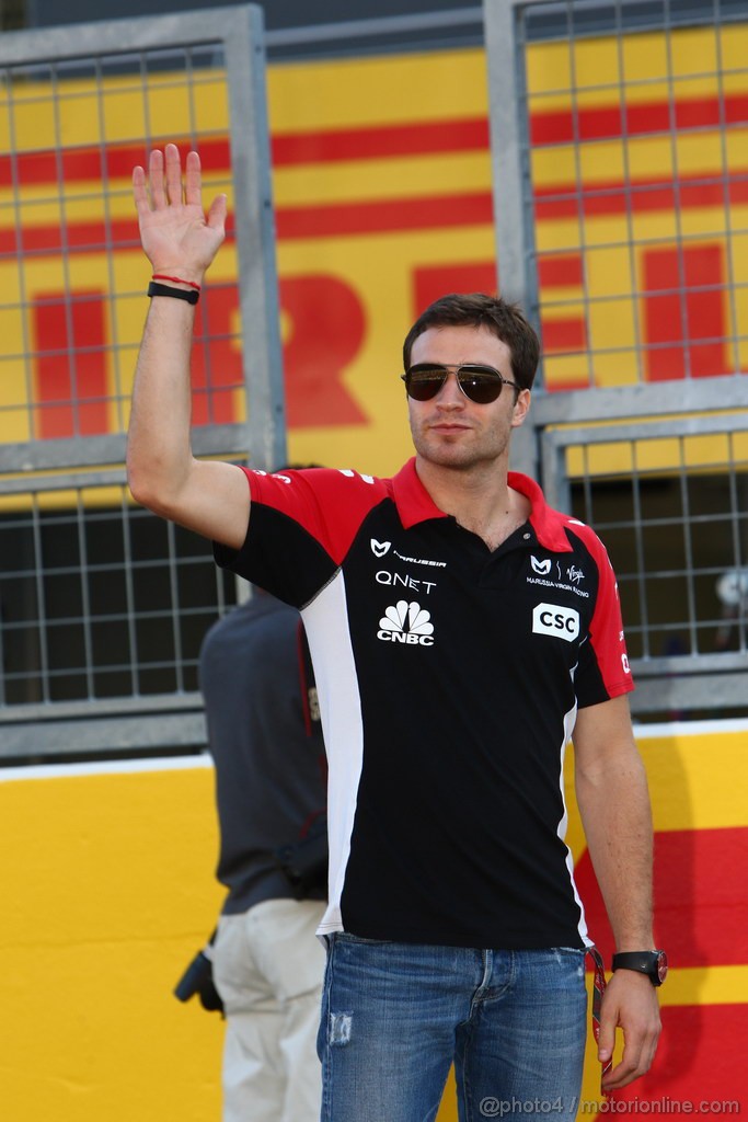 GP GIAPPONE, 06.10.2011- Jerome D'Ambrosio (BEL), Marussia Virgin Racing VR-02