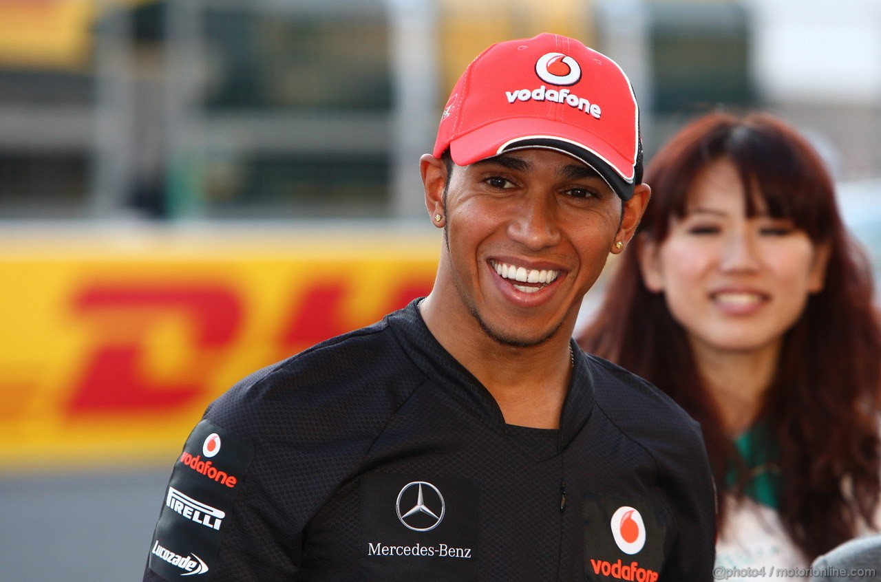 GP GIAPPONE, 06.10.2011- Lewis Hamilton (GBR), McLaren  Mercedes, MP4-26 