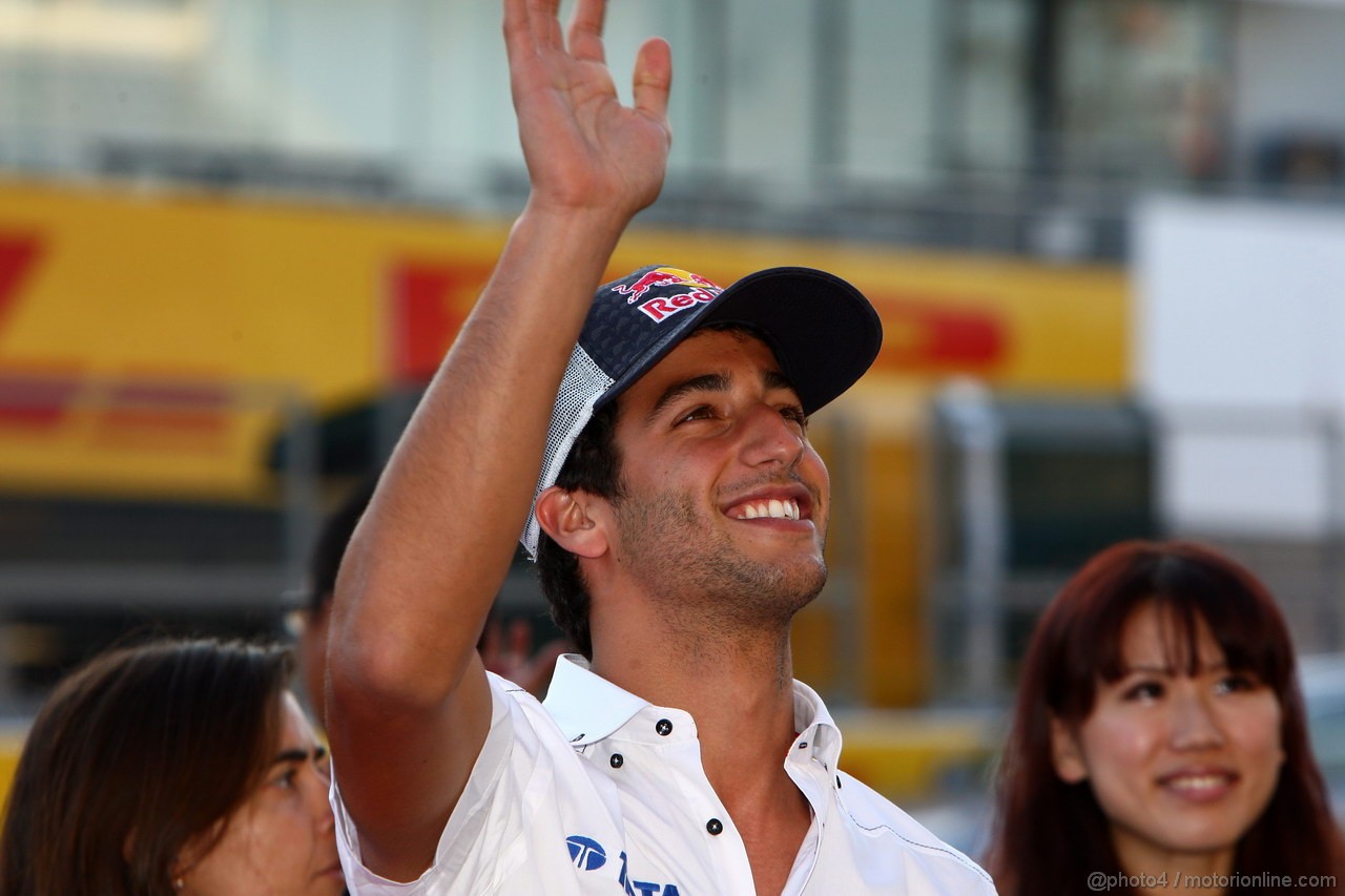 GP GIAPPONE, 06.10.2011- Daniel Ricciardo (AUS), HRT Formula One Team 