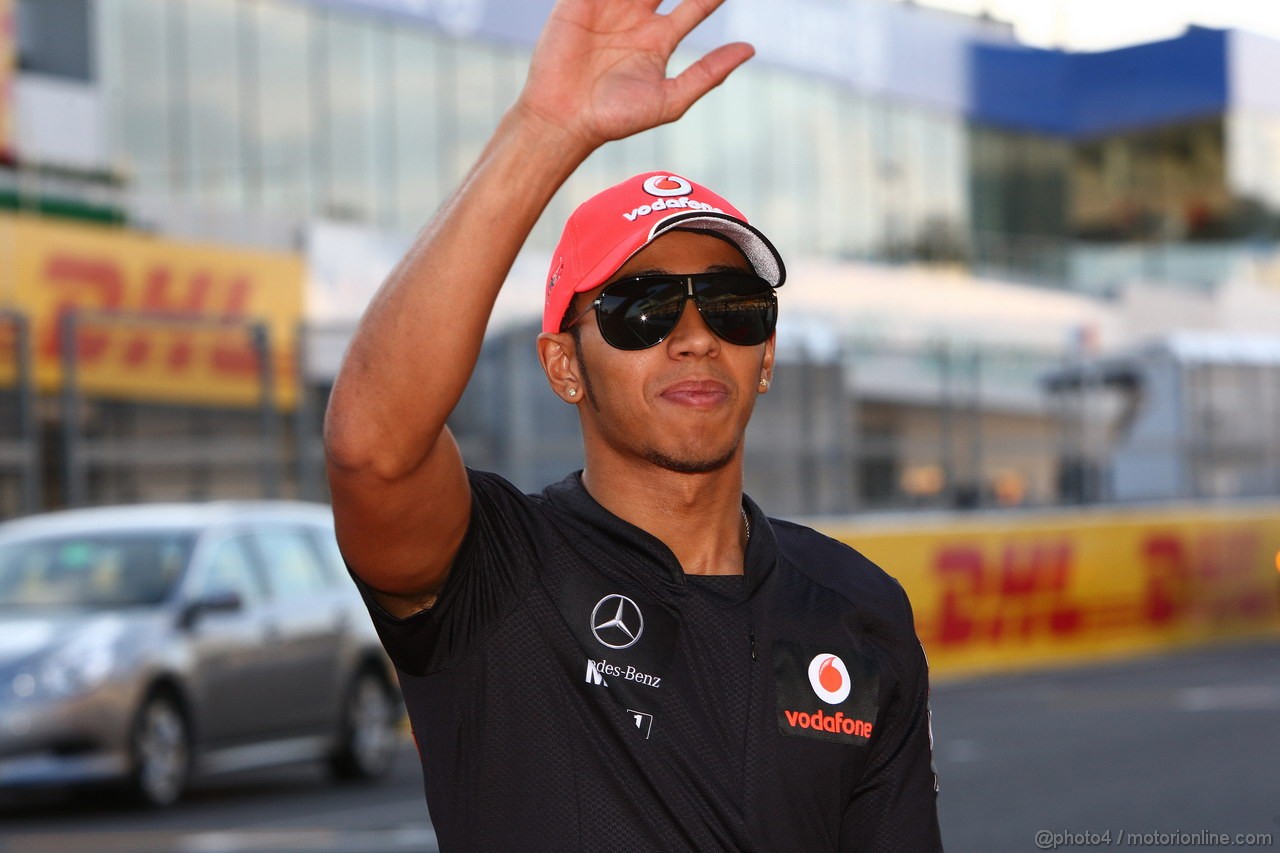 GP GIAPPONE, 06.10.2011- Lewis Hamilton (GBR), McLaren  Mercedes, MP4-26 