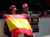 GP GIAPPONE, 06.10.2011- Fans of Fernando Alonso (ESP), Ferrari, F-150 Italia