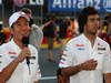 GP GIAPPONE, 06.10.2011- Kamui Kobayashi (JAP), Sauber F1 Team C30 e Sergio Pérez (MEX), Sauber F1 Team C30
