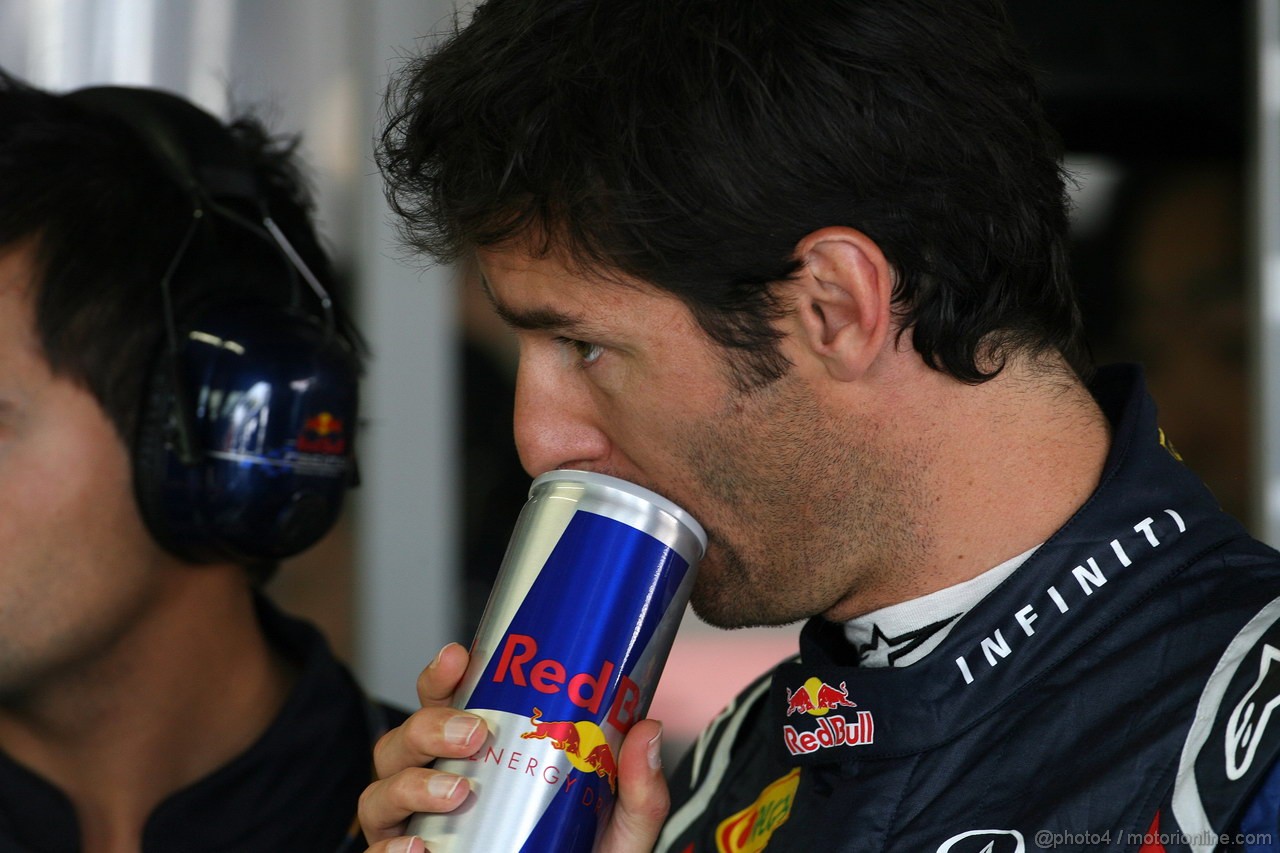 GP GIAPPONE, 08.10.2011- Prove Libere 3, Sabato, Mark Webber (AUS), Red Bull Racing, RB7