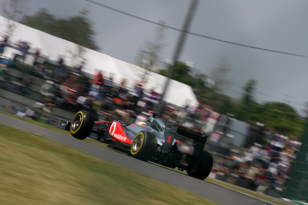 GP GIAPPONE, 08.10.2011- Prove Libere 3, Sabato, Lewis Hamilton (GBR), McLaren  Mercedes, MP4-26 