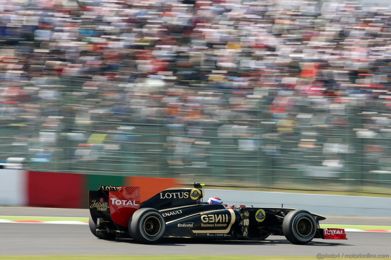 GP GIAPPONE, 08.10.2011- Prove Libere 3, Sabato, Vitaly Petrov (RUS), Lotus Renault GP, R31 