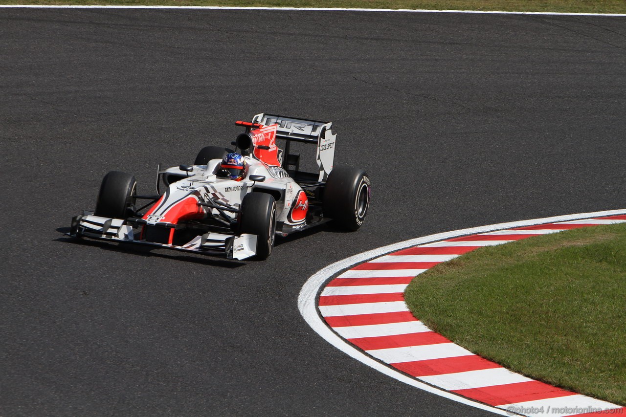 GP GIAPPONE, 08.10.2011- Prove Libere 3, Sabato, Daniel Ricciardo (AUS), HRT Formula One Team 